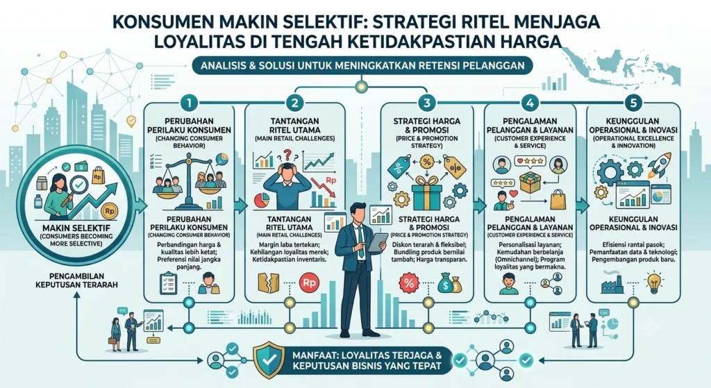 Konsumen Makin Selektif Strategi Ritel Global Menjaga Loyalitas di Tengah Ketidakpastian Harga