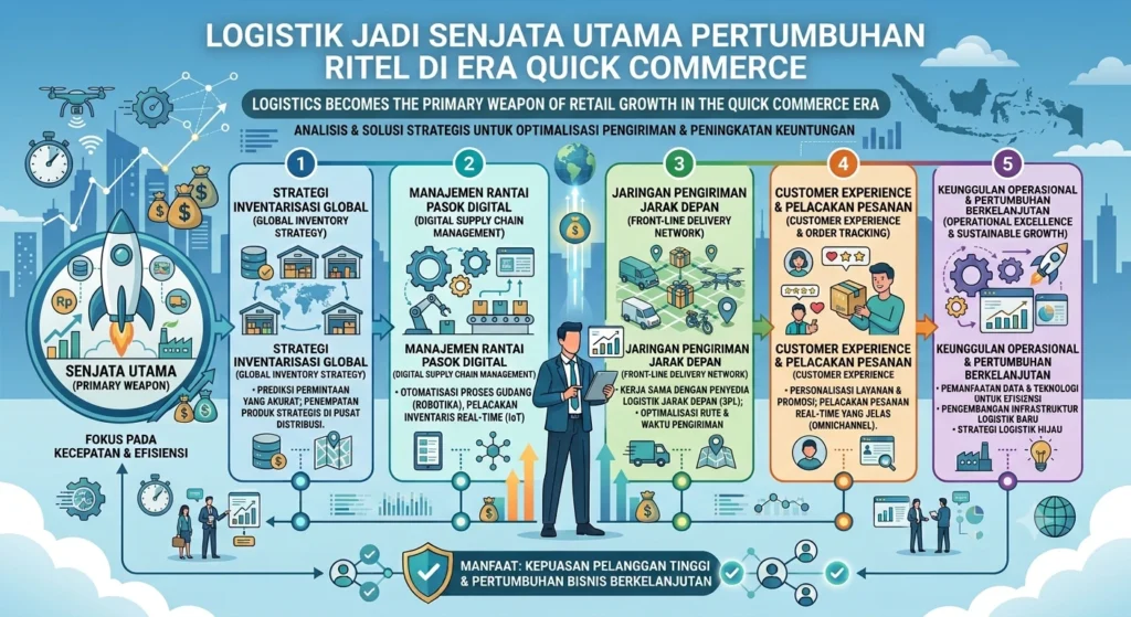 logistik quick commerce  Senjata Utama Pertumbuhan Ritel
