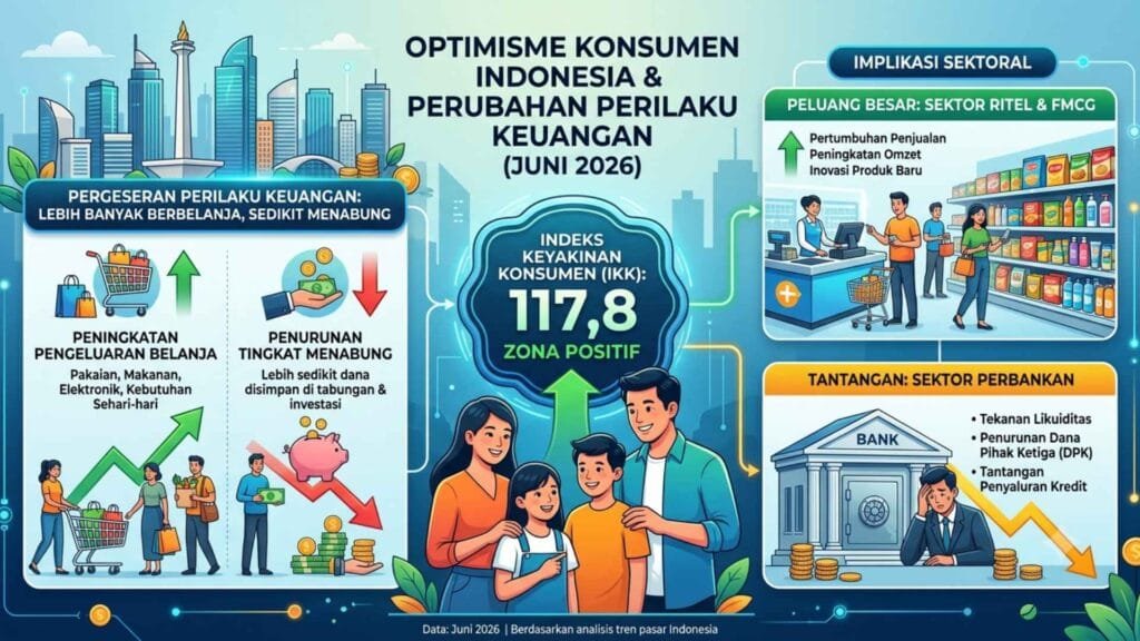 Data Perilaku Konsumen Juni 2026 Rasio Konsumsi Capai 73%