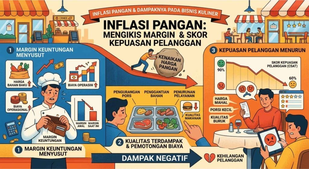 Inflasi Pangan 4,67% Sedang Mengikis Margin Perusahaan, Perubahan Perilaku Pelanggan Sering Tak Terlihat