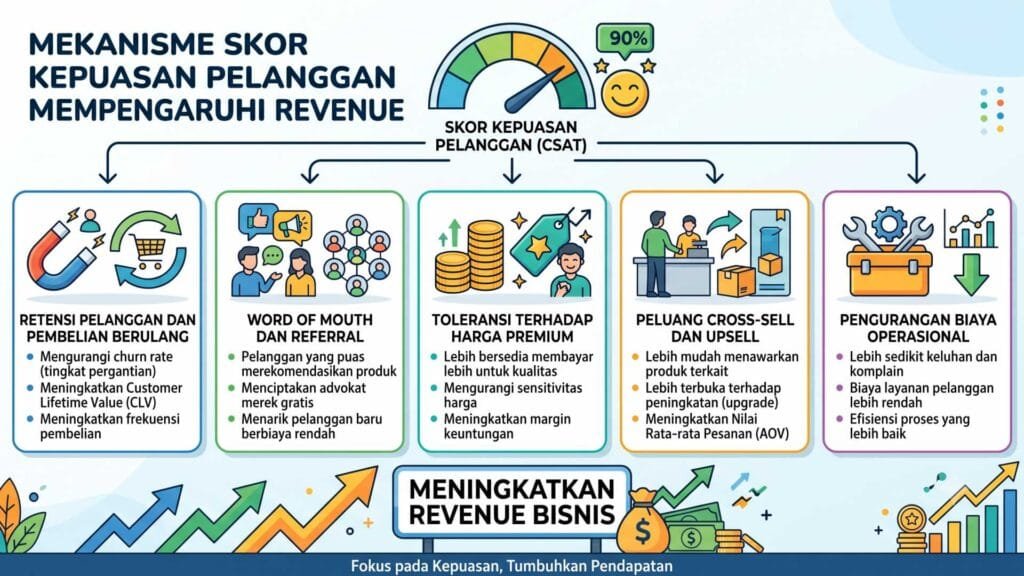 Mengubah Skor Kepuasan Pelanggan Menjadi Nilai Bisnis
